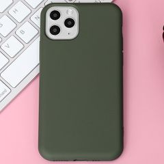  Ốp lưng iPhone 11 Pro Nhựa dẻo Artifical Silicon Emboss printing MEEKER Xanh bóng đêm 