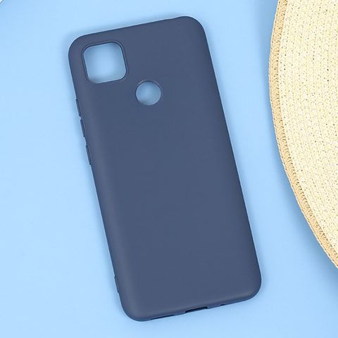 Ốp lưng Redmi 9C Nhựa dẻo Candy Matte JM Xanh