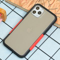  Ốp lưng iPhone 11 Pro nhựa dẻo Double Color TPU COSANO Đen đỏ 