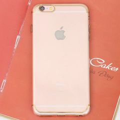  Ốp lưng iPhone 6 Plus - 6s Plus nhựa dẻo Electroplate case 2 OSMIA Gold 