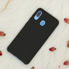  Ốp lưng Galaxy A20 nhựa dẻo Fake silicon JM Đen 