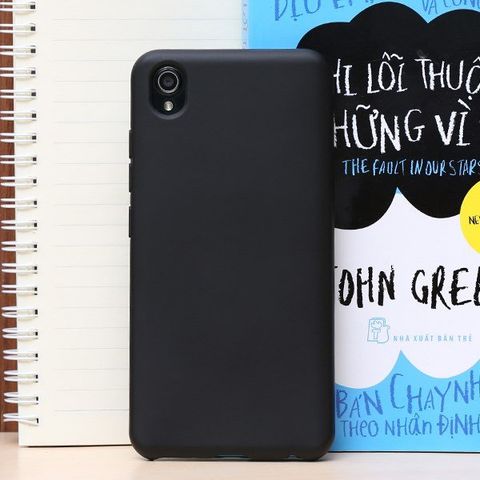 Ốp lưng ViVo Y91C nhựa dẻo Fake Silicon JM Đen