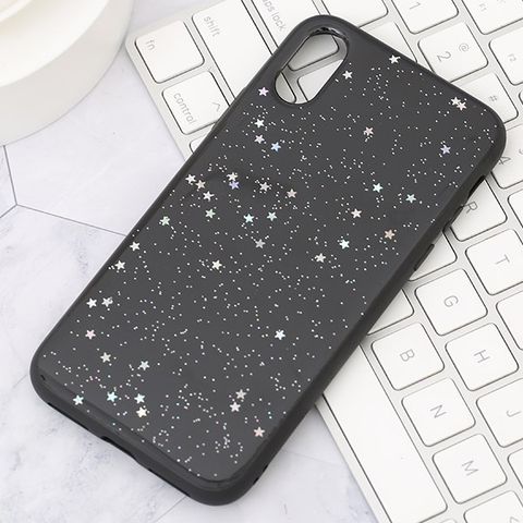 Ốp lưng iPhone X/Xs Nhựa dẻo Glue case OSMIA Đen
