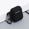Túi đựng AirPods 1 & 2 silicone kèm móc JM AP02 Đen