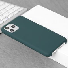  Ốp lưng iPhone 11 Pro Nhựa dẻo Liquid silicone B JM Xanh rừng thẳm 