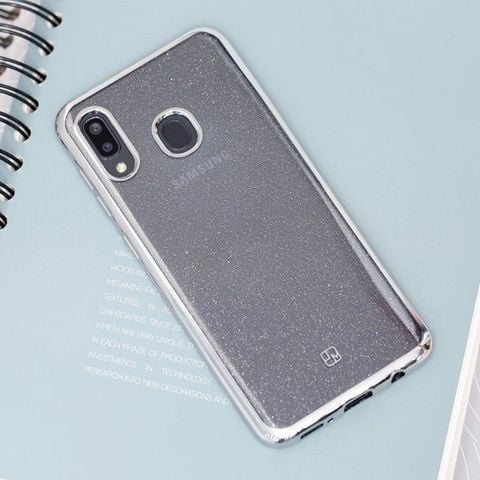 Ốp lưng Galaxy A20 nhựa dẻo Skycloud II JM Nude