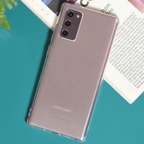 Ốp lưng Galaxy Note 20 Nhựa dẻo Sliipa JM Nude