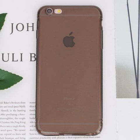 Ốp lưng iPhone 6 Plus - 6s Plus Nhựa dẻo Tiny Grained COSANO nude grey