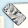 Ốp lưng iPhone 11 Pro Nhựa dẻo UV printing OSMIA CKM442 Vân đá xám