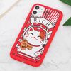 Ốp lưng iPhone 11 Pro Nhựa dẻo UV printing OSMIA CKNY002 Mèo Đỏ