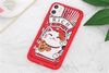 Ốp lưng iPhone 11 Pro Nhựa dẻo UV printing OSMIA CKNY002 Mèo Đỏ
