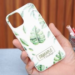  Ốp lưng iPhone 11 Pro Nhựa dẻo UV printing OSMIA CKTG550 Lá Trắng 