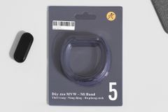  Dây nhựa TPU Miband 5 Đen M001-06-05 