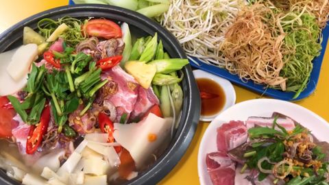 3 cách nấu lẩu cá đuối măng chua, lá giang và cơm mẻ thơm ngon khó cưỡng
