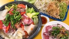  3 cách nấu lẩu cá đuối măng chua, lá giang và cơm mẻ thơm ngon khó cưỡng 