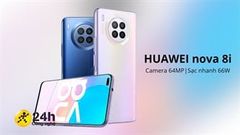  Huawei Nova 8i ra mắt: Thiết kế mặt lưng cong 4D siêu đẹp, camera 64MP, sạc nhanh 66W, giá tốt chỉ hơn 7 triệu đồng 