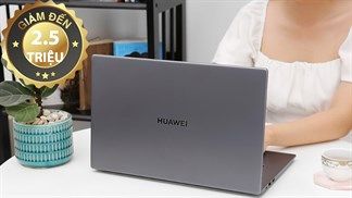 Cơ hội duy nhất chỉ trong một ngày, Huawei Matebook D 15 khuyến mãi cực sốc giảm 2.5 triệu đồng, bạn còn chờ là sẽ bỏ lỡ đấy!
