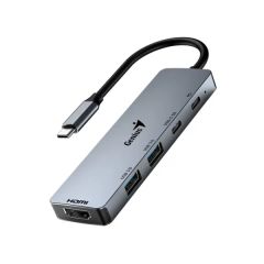  Hub chuyển đổi Genius UH-500 type-C 5 in 1 (HDMI 4K60Hz) 