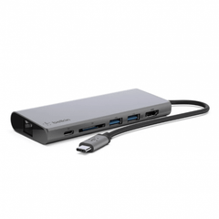  Hub Usb-c 3.1 Multimedia 6 Trong 1, Pass-thru Belkin 