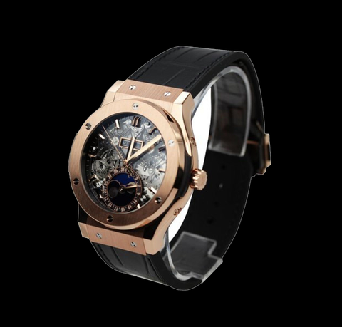 Hublot Classic Fusion Aerofusion Moonphase King Gold