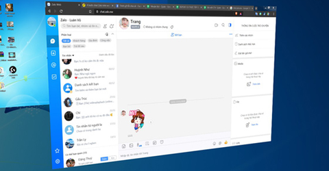 4 bước chat Zalo trên web nhanh nhất