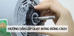  Hướng dẫn các bước lắp quạt đứng đúng cách 