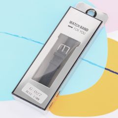  Dây da đồng hồ 14 mm xanh dương G027 