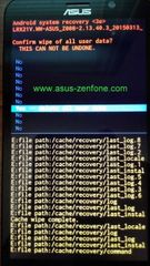 Hướng dẫn vào chế độ Recovery trên Zenfone 2 để xóa dữ liệu 
