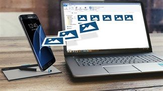Hướng dẫn chuyển ảnh đã chụp trên điện thoại vào máy tính chỉ với một cú click chuột