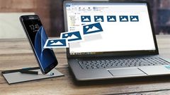  Hướng dẫn chuyển ảnh đã chụp trên điện thoại vào máy tính chỉ với một cú click chuột 