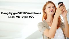  Cách đăng ký gói VD10 VinaPhone: Nhận 10 phút gọi, 100MB chỉ 1.5k/ngày 