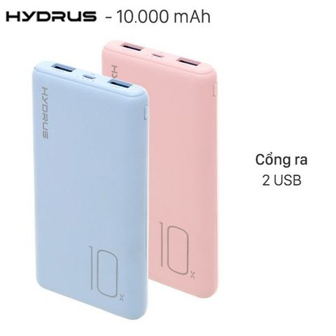 Pin sạc dự phòng Polymer 10.000mAh Hydrus PJ JP196