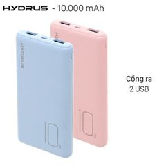  Pin sạc dự phòng Polymer 10.000mAh Hydrus PJ JP196 