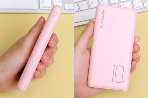 Pin sạc dự phòng Polymer 10000mAh Hydrus PJ JP196 Xanh
