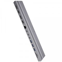  Cổng Chuyển Kiêm Đế Cắm Đa Màn Hình Hyperdrive 4k60hz 13 Ports Multi-display Dock Station Hd134 