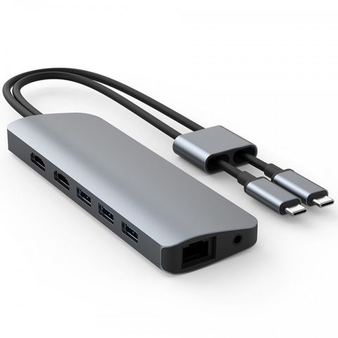 Cổng Chuyển Cho Macbook Hyperdrive Viper 10-in-2 4k 60hz Usb-c Hub Hd392