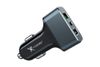 Sạc xe hơi 3 cổng USB Type C PD QC 3.0 20W Xmobile SN-156 Đen xám