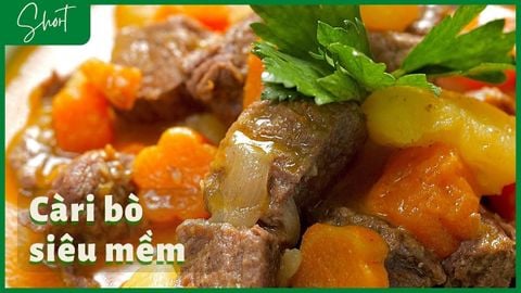 Cách nấu cà ri bò chuẩn vị như ngoài hàng cực dễ cho bữa ăn thêm ngon miệng