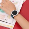 Dây silicone đồng hồ Samsung/Huawei/khác 20 mm xanh M04-01-20