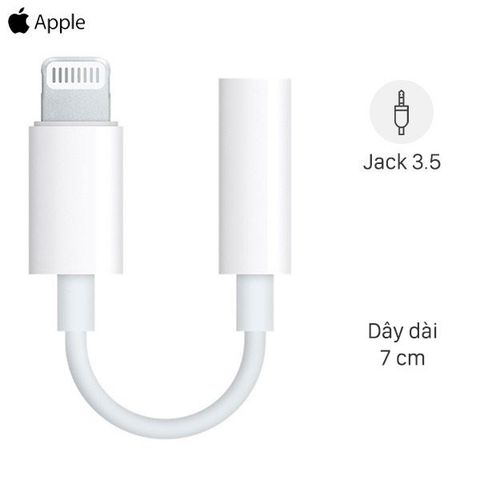 Cáp chuyển đổi Lightning sang 3.5mm Apple MMX62
