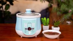  Mách mẹ kinh nghiệm nấu cháo bằng nồi nấu chậm cho bé ăn dặm an toàn cực dễ 