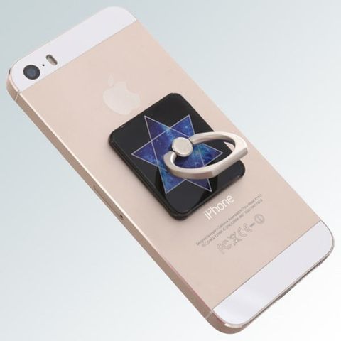 Móc dán điện thoại OSMIA RingCK043 Sao Đen