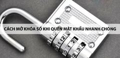  Cách mở khóa số khi quên mật khẩu nhanh chóng, hiệu quả 