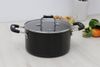 Nồi nhôm anod nắp kính 24 cm Sunhouse SP38124
