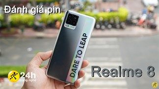 Đánh giá chi tiết pin Realme 8: Viên pin 5.000 cho thời lượng sử dụng hơn 12 tiếng, sạc siêu tốc 30 W trong vòng 1 tiếng là đầy