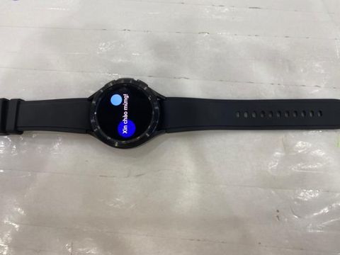Samsung Galaxy Watch4 Classic R895 LTE, 46mm thép đen dây cao su đen