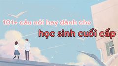  101+ câu nói hay dành cho học sinh cuối cấp chia tay trường lớp 