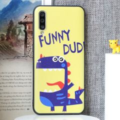  Ốp lưng Galaxy A50/ A50s Nhựa dẻo Solid Printing MEEKER TKS112 Khủng long Vàng 