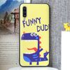 Ốp lưng Galaxy A50/ A50s Nhựa dẻo Solid Printing MEEKER TKS112 Khủng long Vàng