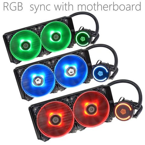 ID Cooling AURAFLOW 240 - Extreme RGB CPU Cooling
